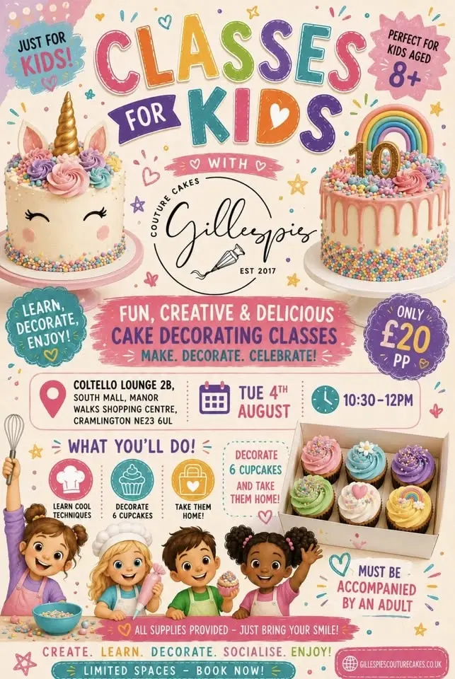 Cake decorating for KIDS! 