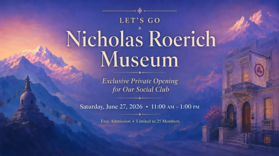 LET'S GO TO THE - NICHOLAS ROERICH MUSEUM