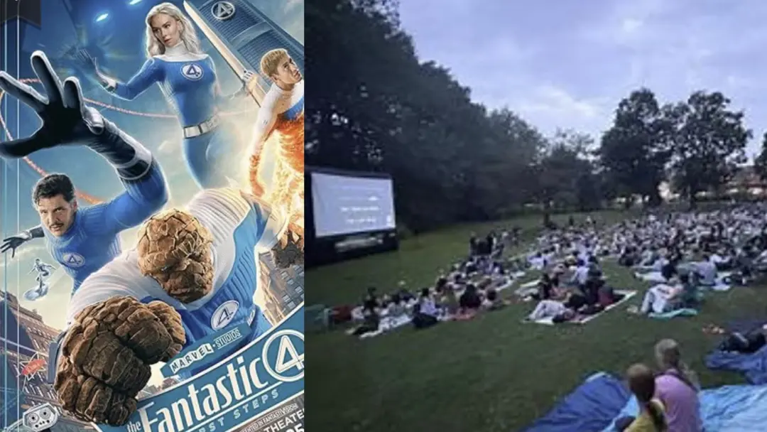 Free Movies in The Beach - Fantastic Four 2025 + Pre-dinner/Ice cream (Queen E.)