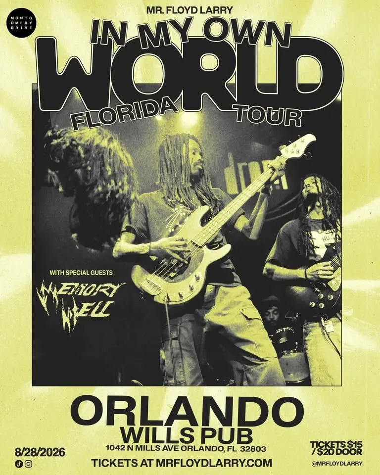 Mr. Floyd Larry with Memory Well at Will’s Pub - Orlando, FL