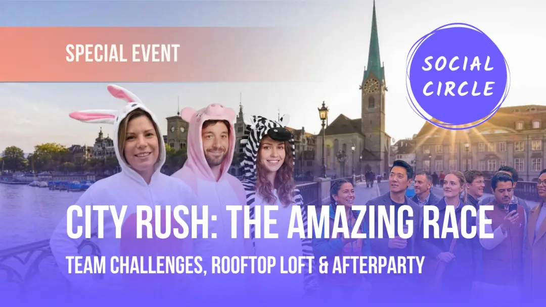 City Rush: The Amazing Race & Rooftop Lounge