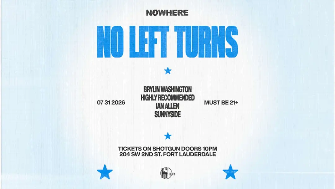 No Left Turns Radio Takeover @ Nowhere | Special Event