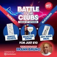 Battle of the Clubs with Frank Bruno 22/09 - Burnley