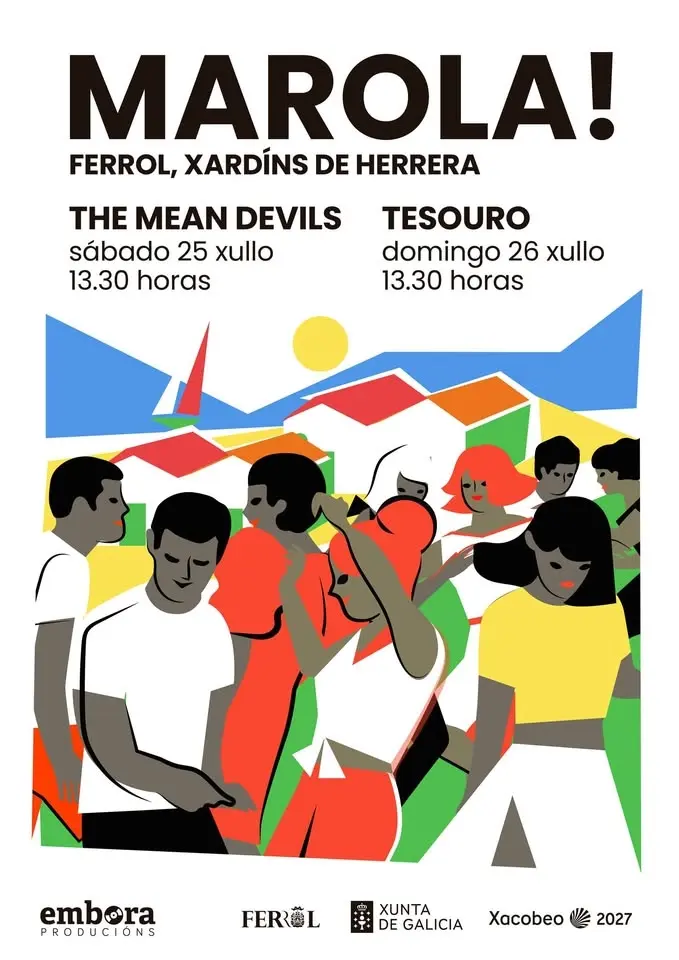 The Mean Devils e Tesouro en Marola! 2026