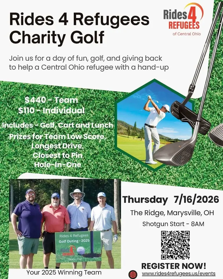 Rides 4 Refugees 4th Annual Charity Golf Outing