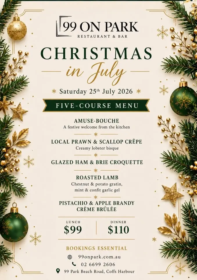 Christmas in July at 99 On Park