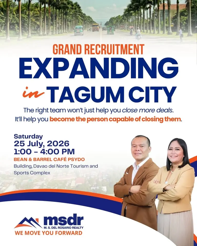 Grand Recruitment with MSDRR in Tagum City