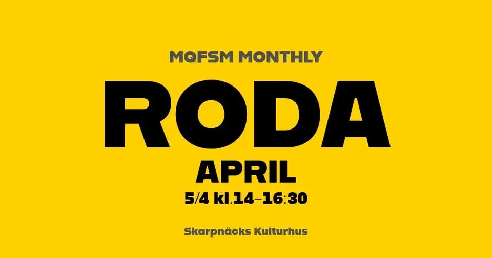 MQFSM Monthly Roda - April