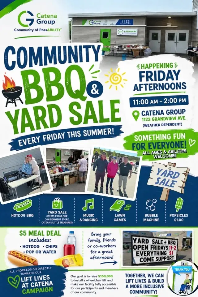 CATENA Group Summer BBQ's & Yard Sale