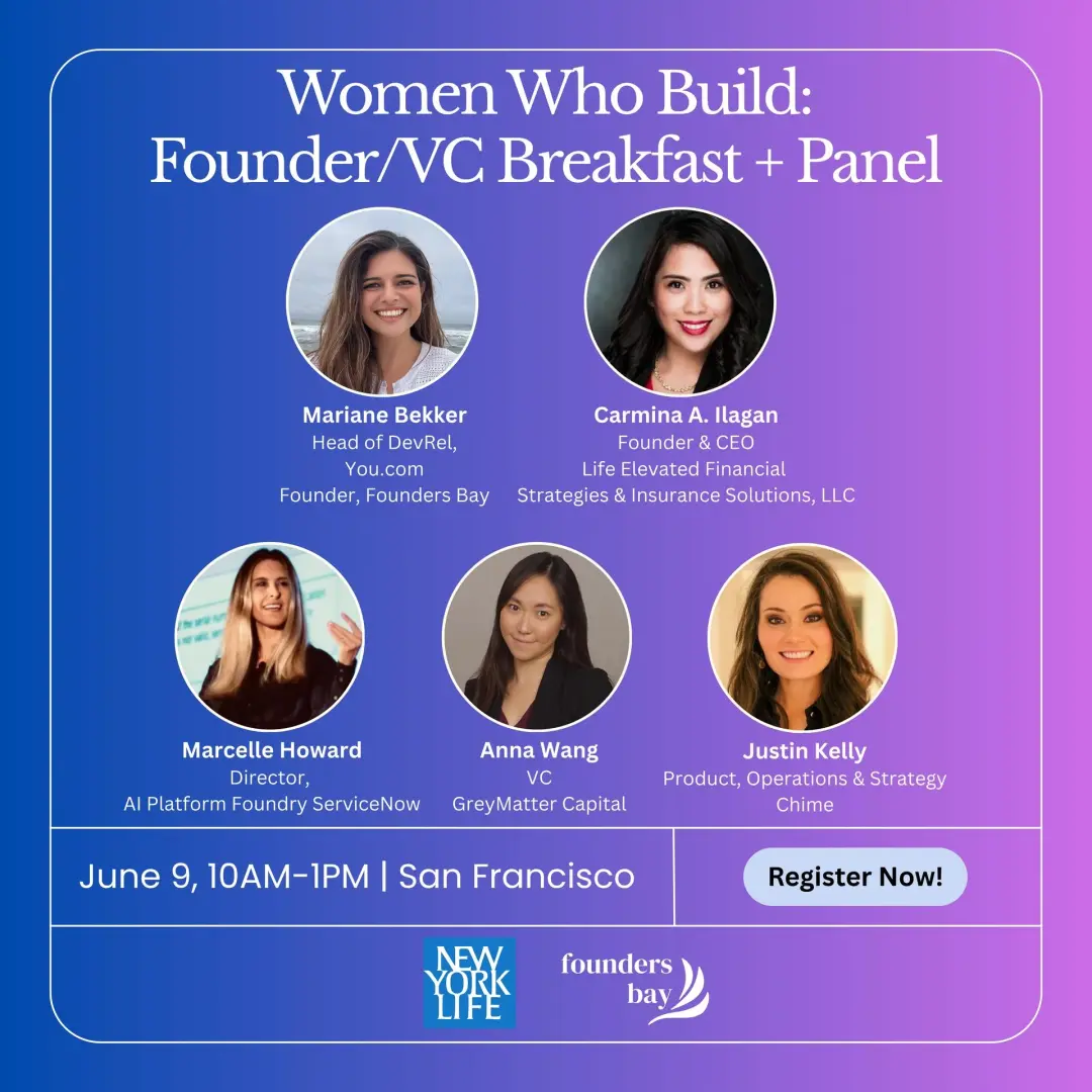 Women Who Build: Founder/VC Breakfast + Panel