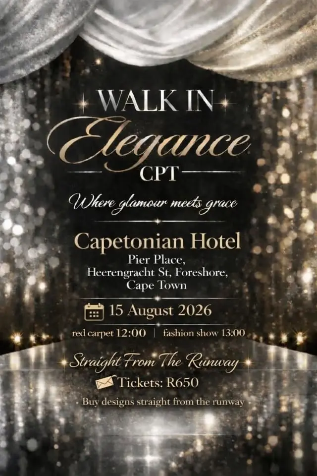 Wall In Elegance fashion show CPT 