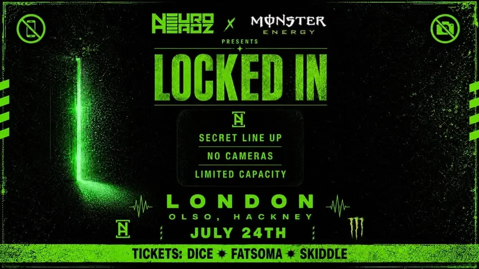 NEUROHEADZ x MONSTER ENERGY - LOCKED IN:LONDON