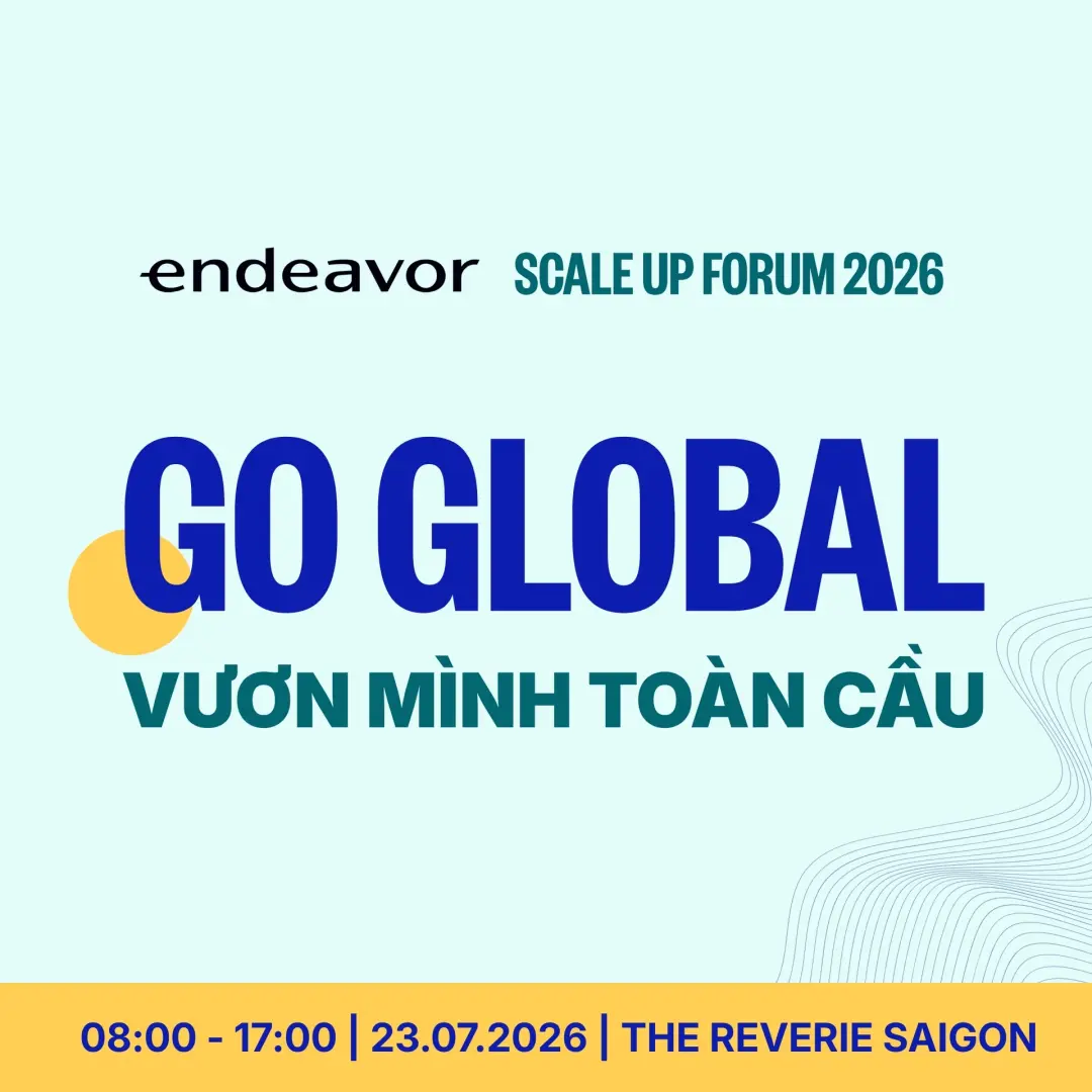 SCALE UP FORUM 2026 - GO GLOBAL - VƯƠN MÌNH TOÀN CẦU