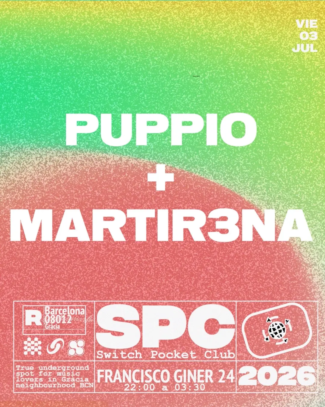 Puppio, Martir3na