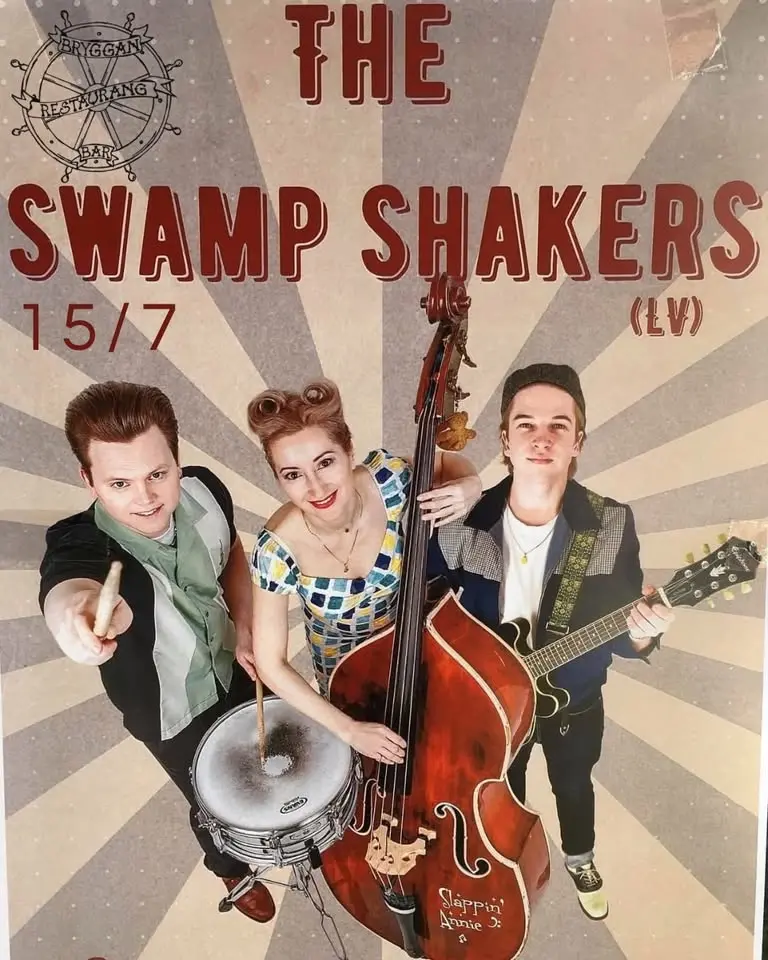 The Swamp Shakers LIVE på Bryggan!