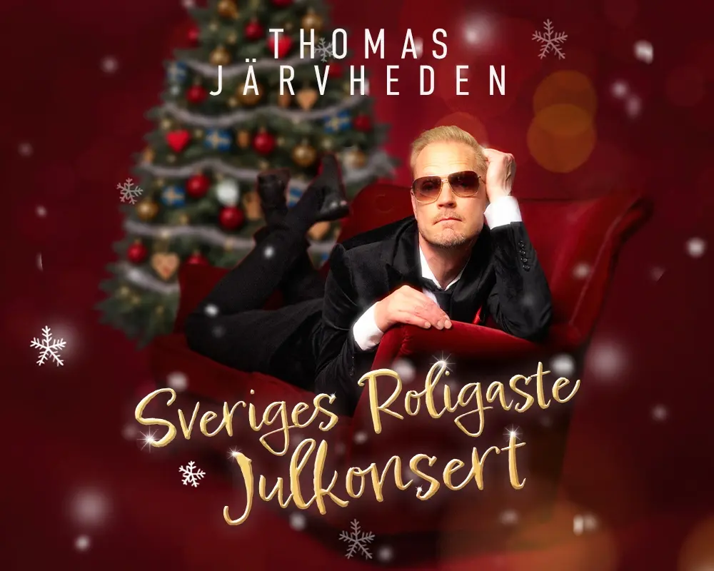 Thomas Järvheden – Sveriges roligaste julkonsert