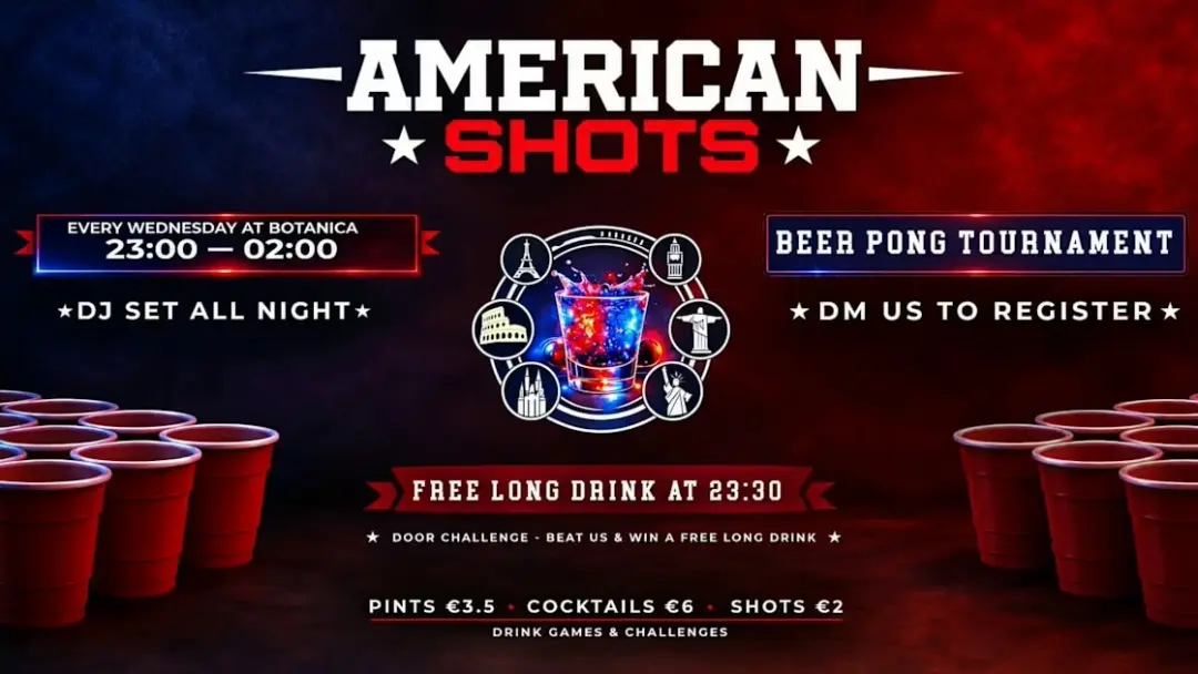 Erasmus Shots: American Party
