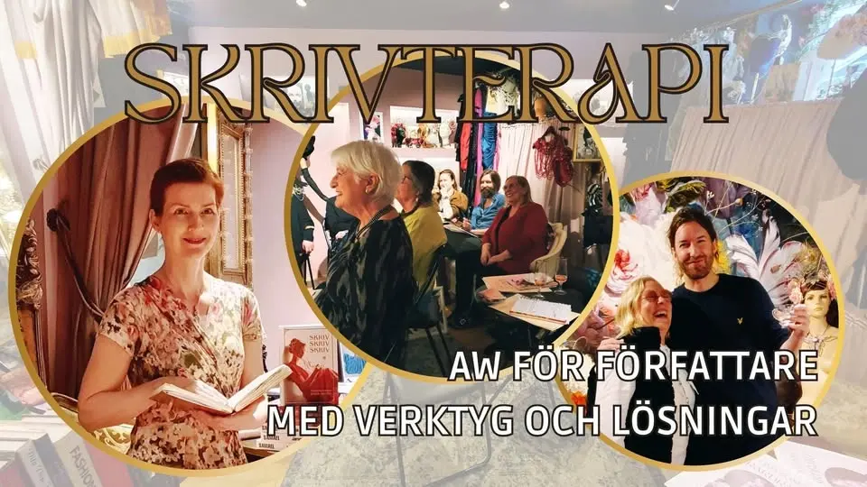 SKRIVTERAPI - AW med verktyg för författare