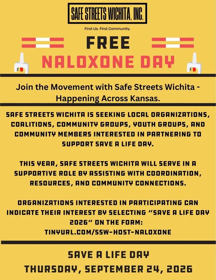 Save A Life / Free Naloxone Day 2026