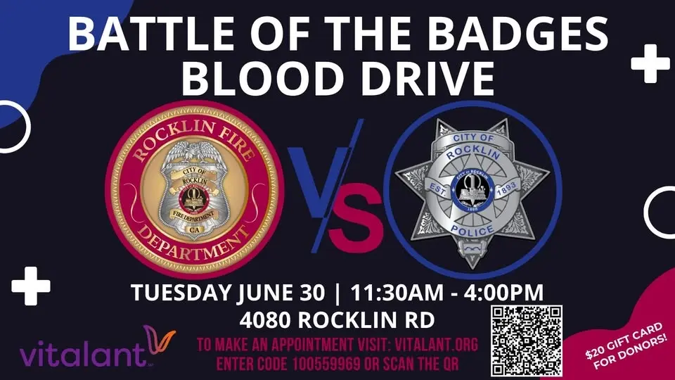 Battle of the Badges Blood Drive - Police vs Fire