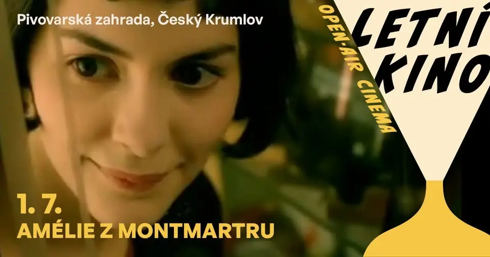 Letní kino v Pivovarské zahradě - 1. 7. Amélie z Montmartru