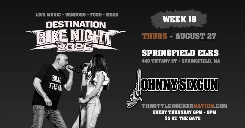 Destination Bike Night - Week 18 - Johnny SixGun (Springfield Elks)
