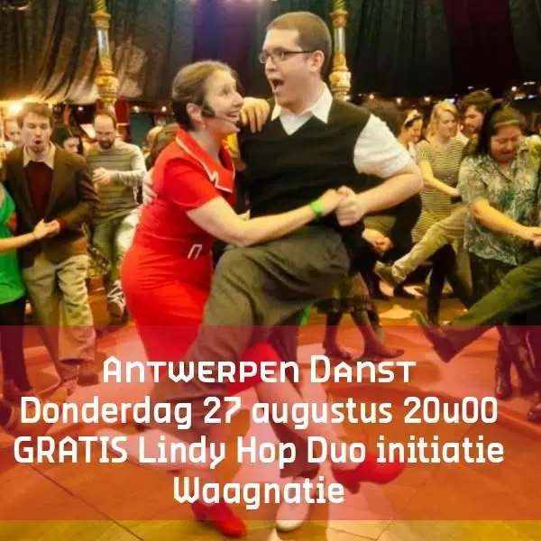 Lindy Hop Duo- initiatie door Dancing Sophie