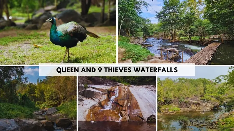Queen and 9 Thieves Waterfalls