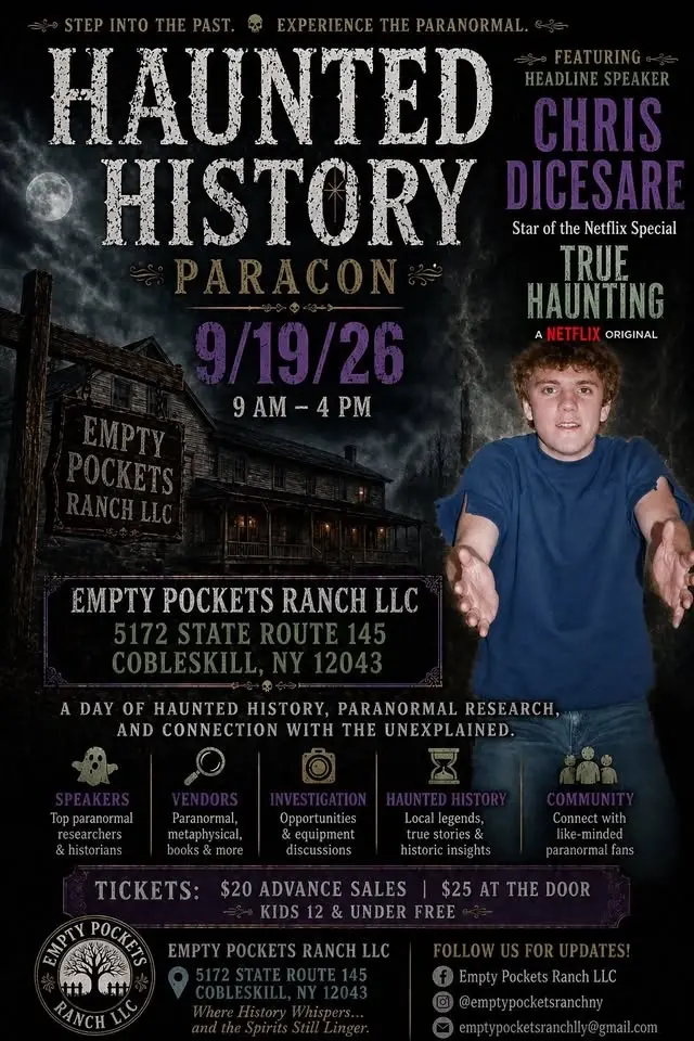 HAUNTED PARACON AT EMPTY POCKETS RANCH 