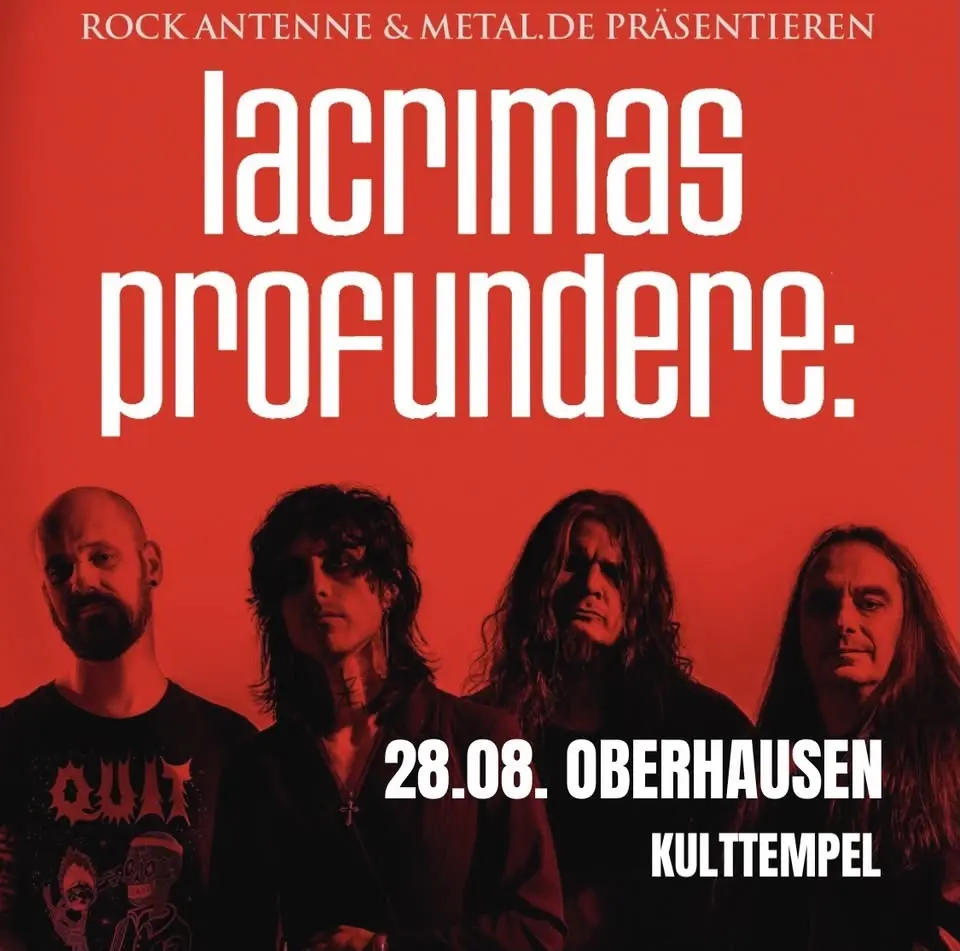 LACRIMAS PROFUNDERE: OBERHAUSEN - Support Distorted Heaven
