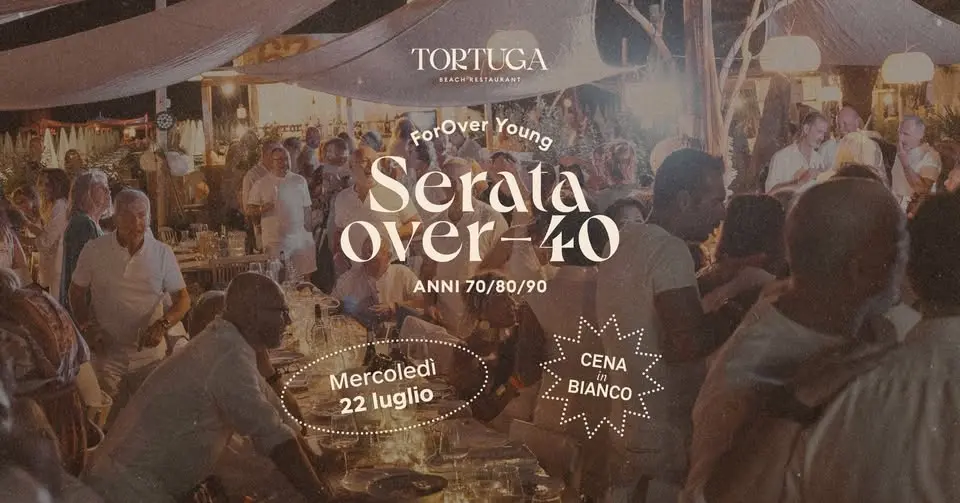 Serata over 40 • ForOver Young • Cena in Bianco