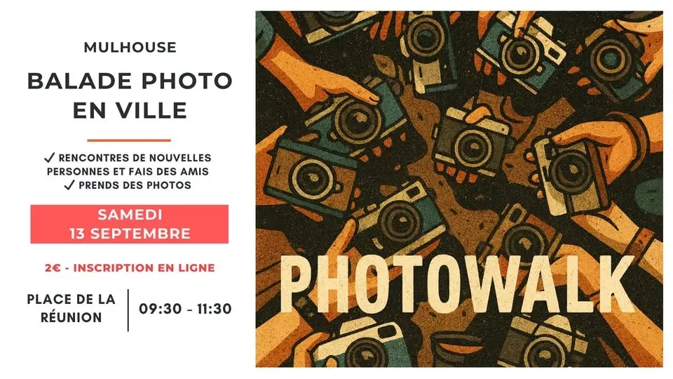 📸 Rencontres amicales & balade photo / Make friends & Photowalk Meetup