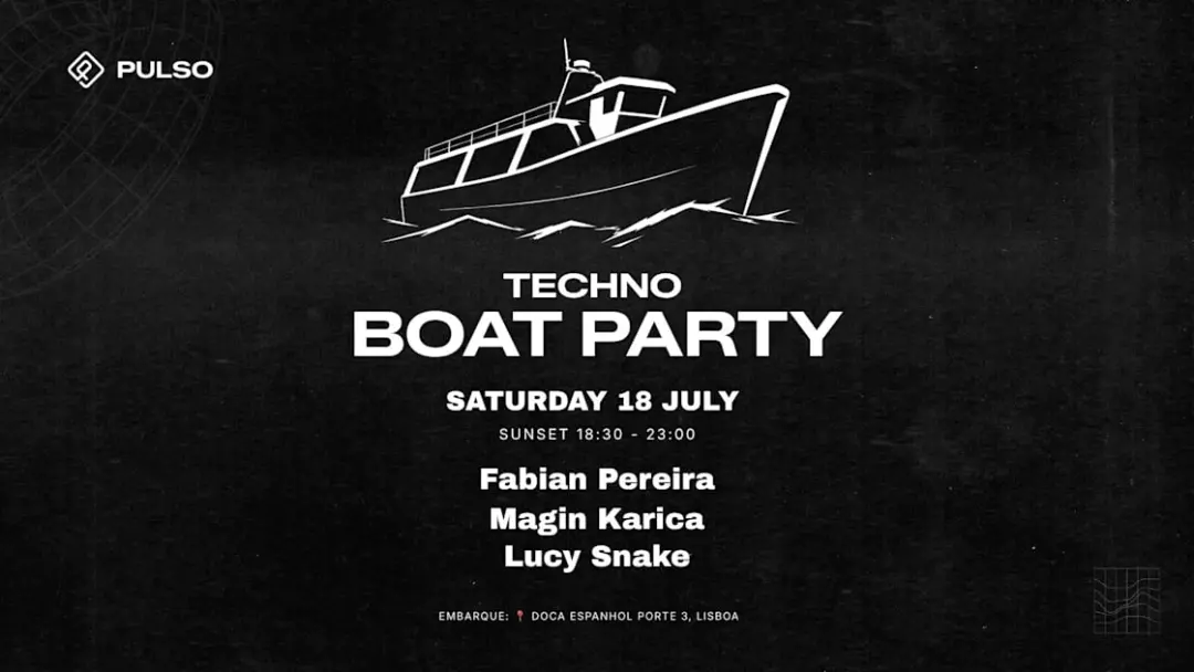 Pulso 001 · Techno Boat Party