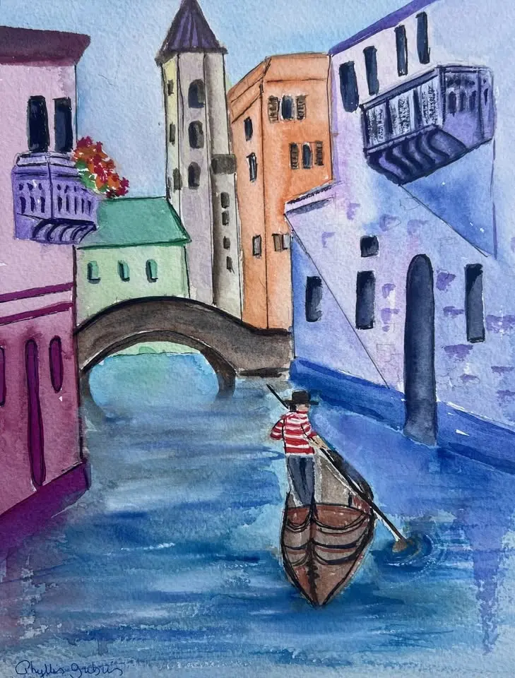 Venetian Cityscapes Watercolor Workshop with Phyllis Gubins