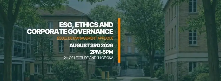 ESG, Ethics & Corporate Governance