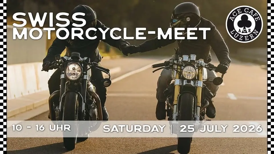 ♣️ SWISS MOTORCYCLE-MEET im ACE CAFE ♣️