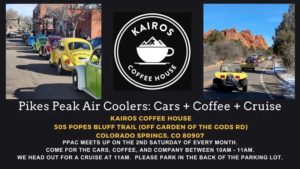 Pike Peak Air Coolers VW Cars + Coffee + Cruise
