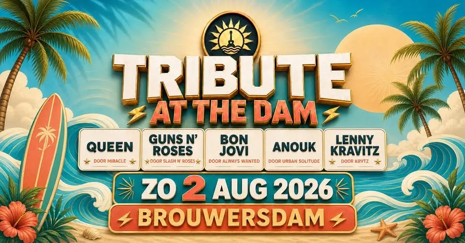 Tribute at the Dam • Zon. 2 augustus • Brouwersdam