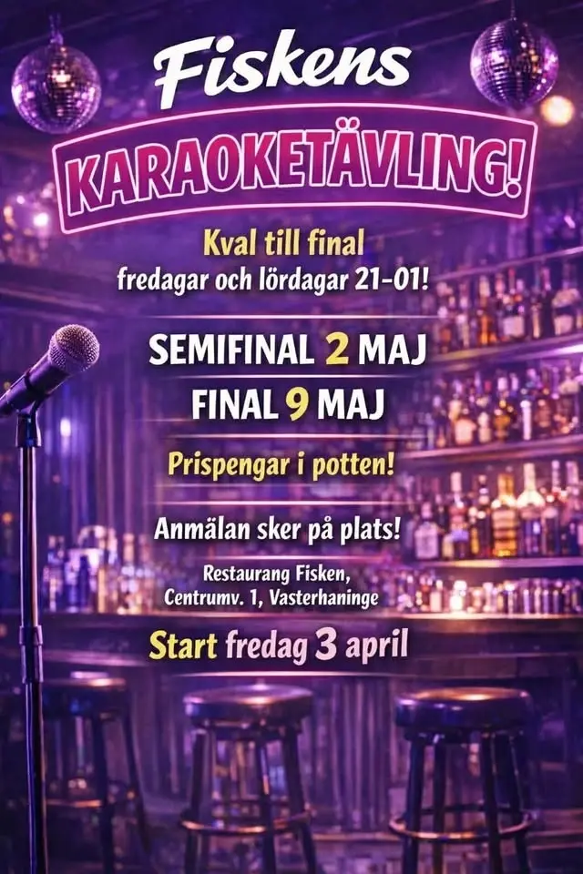 Karaoketävling, Västerhaninge