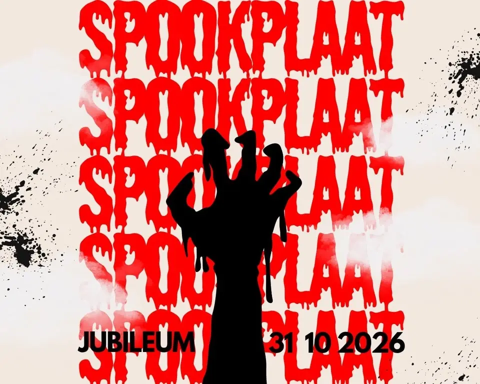 Spookplaat Halloween 2026