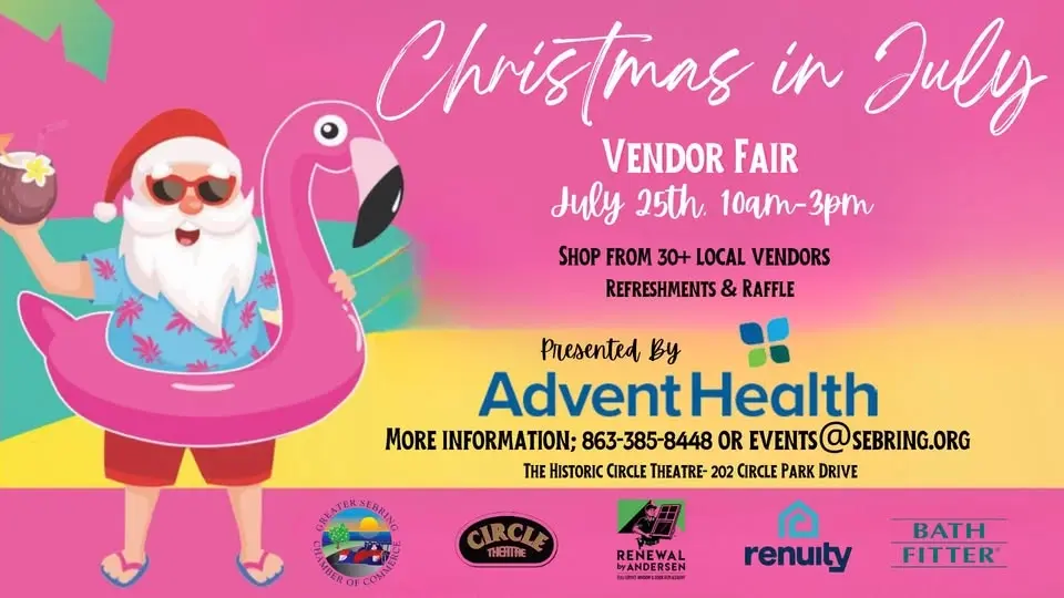 Christmas In July Vendor Fair presented by Advent Health