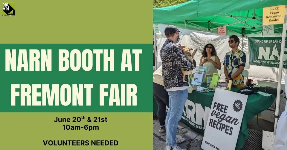 NARN Booth at Fremont Fair!