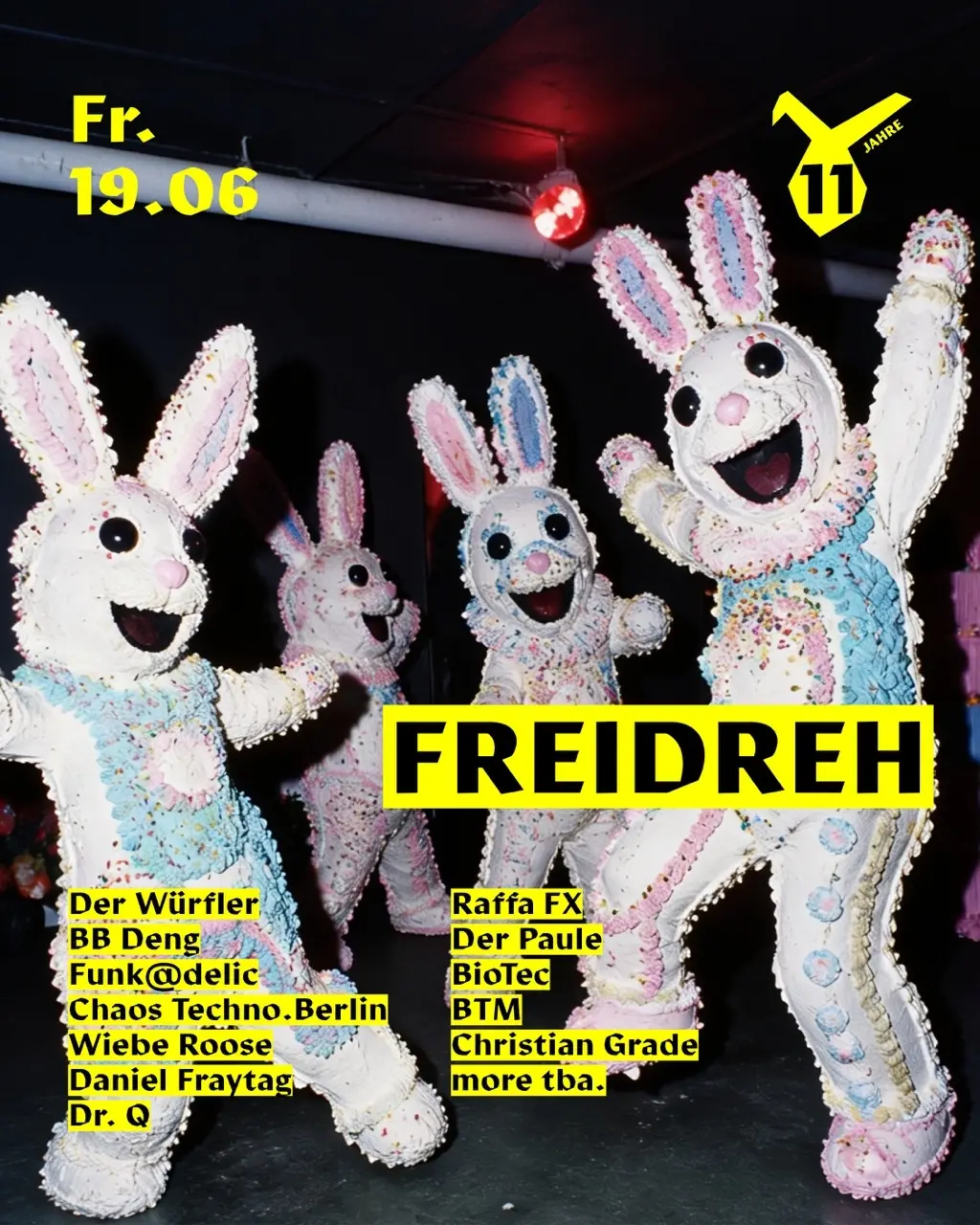 11 Years The White Rabbit Freidreh