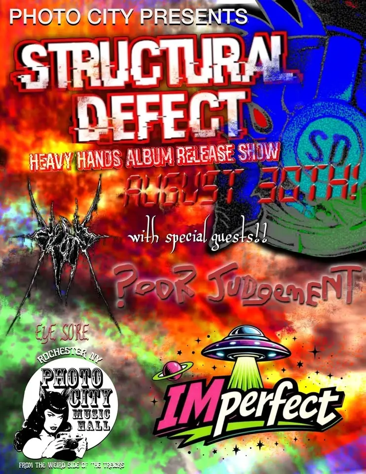 Structural Defect - "Heavy Hands" Album Release Show