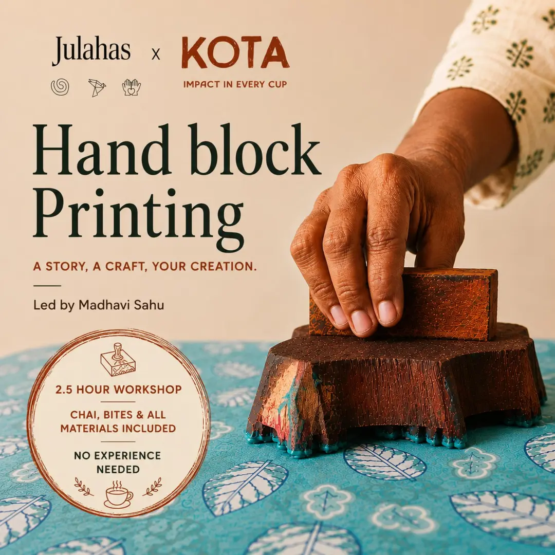 Hand Block Printing Workshop