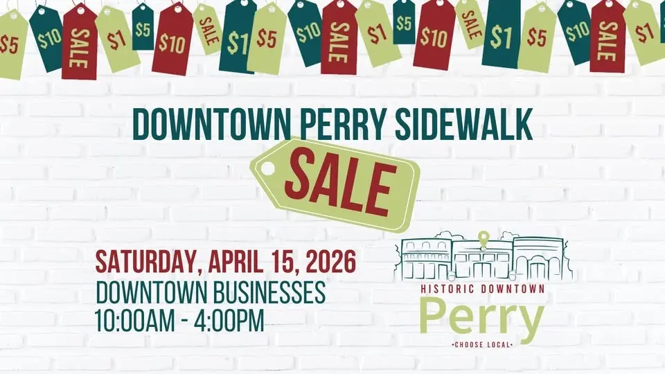 Downtown Perry Sidewalk Sale 