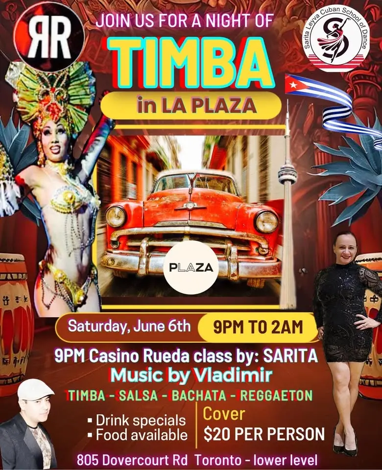 Timba in La Plaza Saturday June 6th 🪇🇨🇺