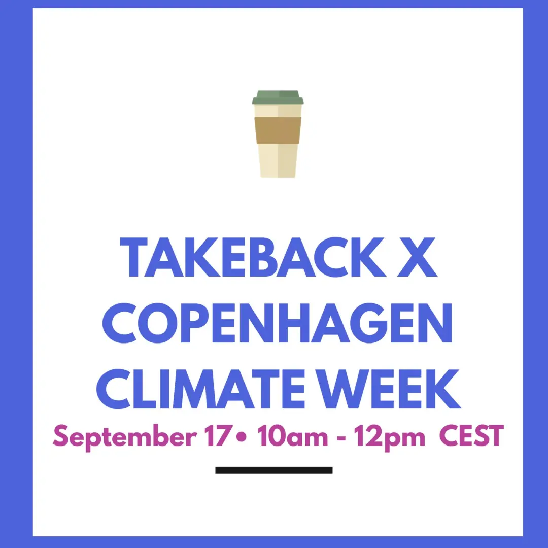 TAKEBACK REUSABLE CUP