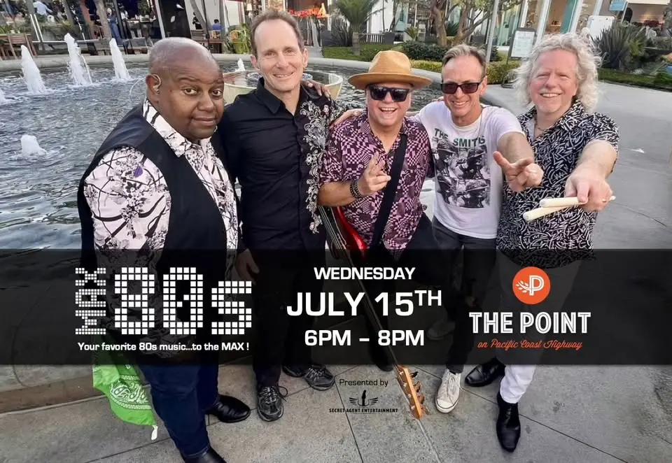 Max80s Rock The Point Summer Concerts in El Segundo