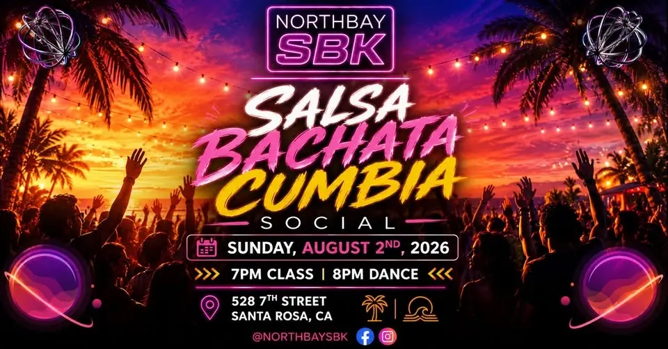 August 2nd Salsa Social at the California Theatre